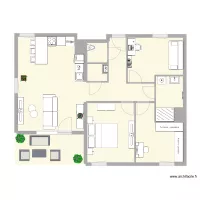 Appartement F4 lot 6 Le Clos des Vignes &agrave; H&eacute;singue