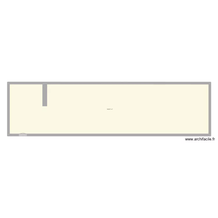 plan 0 maison. Plan de 1  et 143 m²