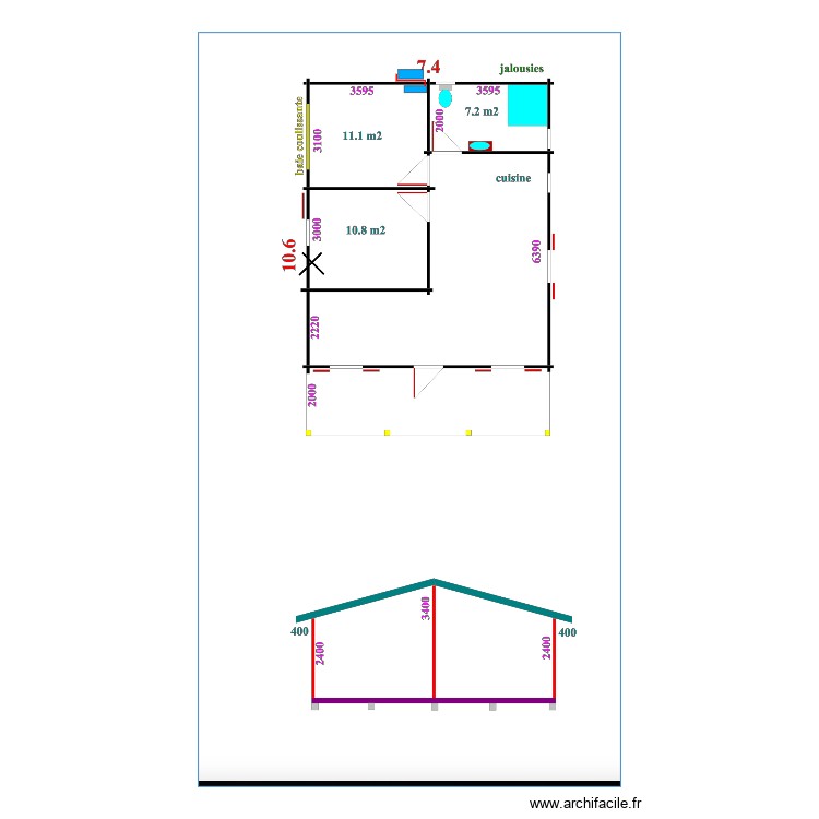 CERVEAUX. Plan de 0 pièce et 0 m2