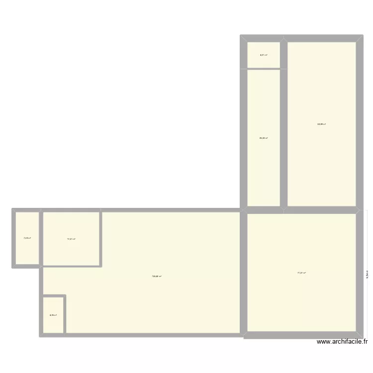 chantarel. Plan de 8 et 302 m² chantarel. Plan de 8 et 302 m²