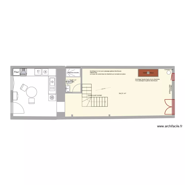 DURAS FDS HSD. Plan de 5 Pièces et 112 m² DURAS FDS HSD. Plan de 5 Pièces et 112 m²