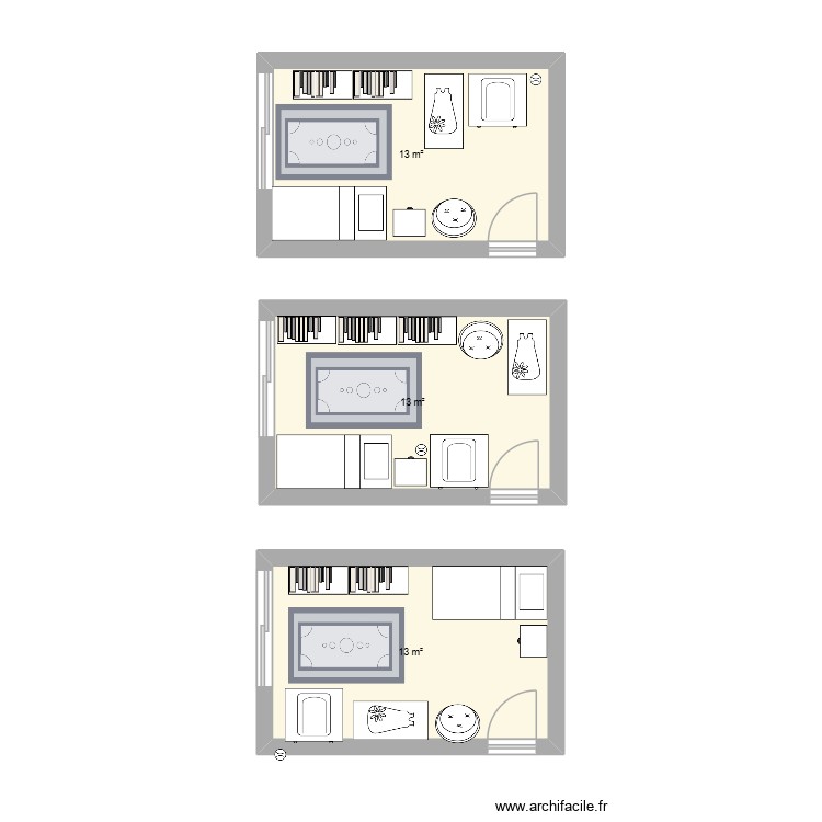 Chambre b&eacute;b&eacute;s. Plan de 0 pièce et 0 m2