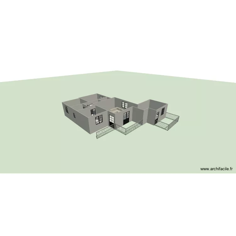 PLAN ETAGE. Plan de 6  et 83 m²