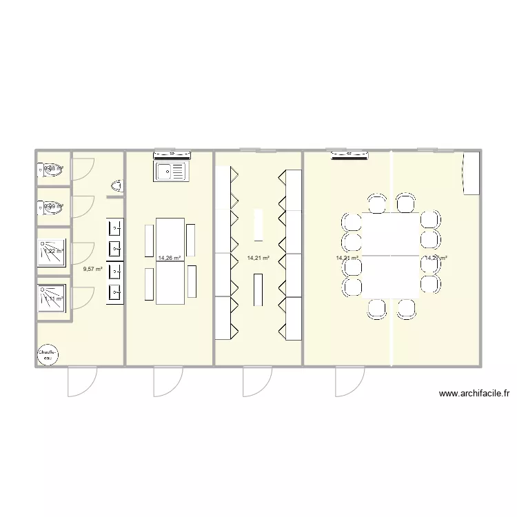 SEEM CHANTIER GIRONDIN - LYON 7. Plan de 