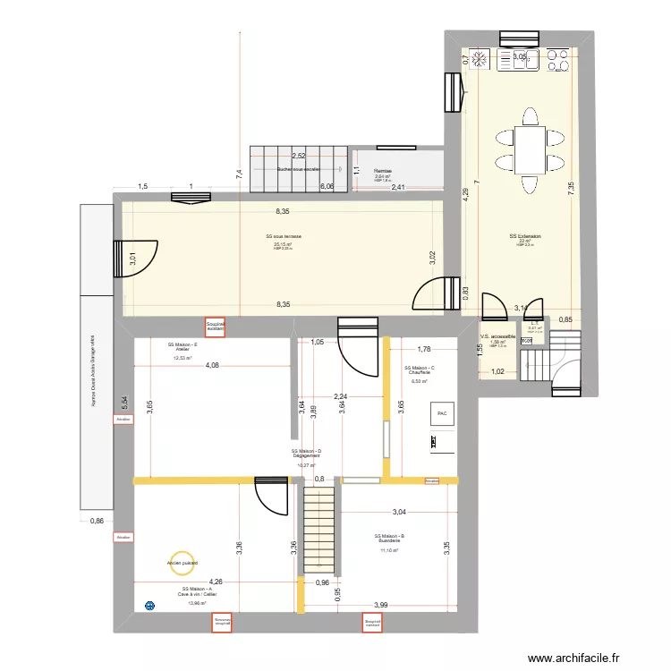 Projet_RDF_SS_Révision_2.1. Plan de 5 et 52 m² Projet_RDF_SS_Révision_2.1. Plan de 5 et 52 m²