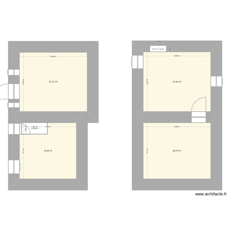 Repiola RDC. Plan de 0 pièce et 0 m2