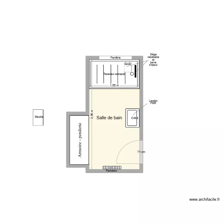 THOUSEAU  Adaptation. Plan de 