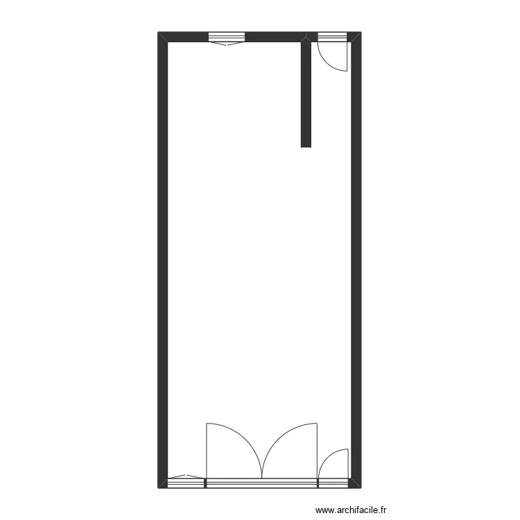 BOUCHON NEUVILLE AUX RUPT. Plan de 1 pièce et 59 m² BOUCHON NEUVILLE AUX RUPT. Plan de 1 pièce et 59 m²