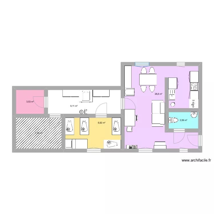 plan accueil. Plan de 