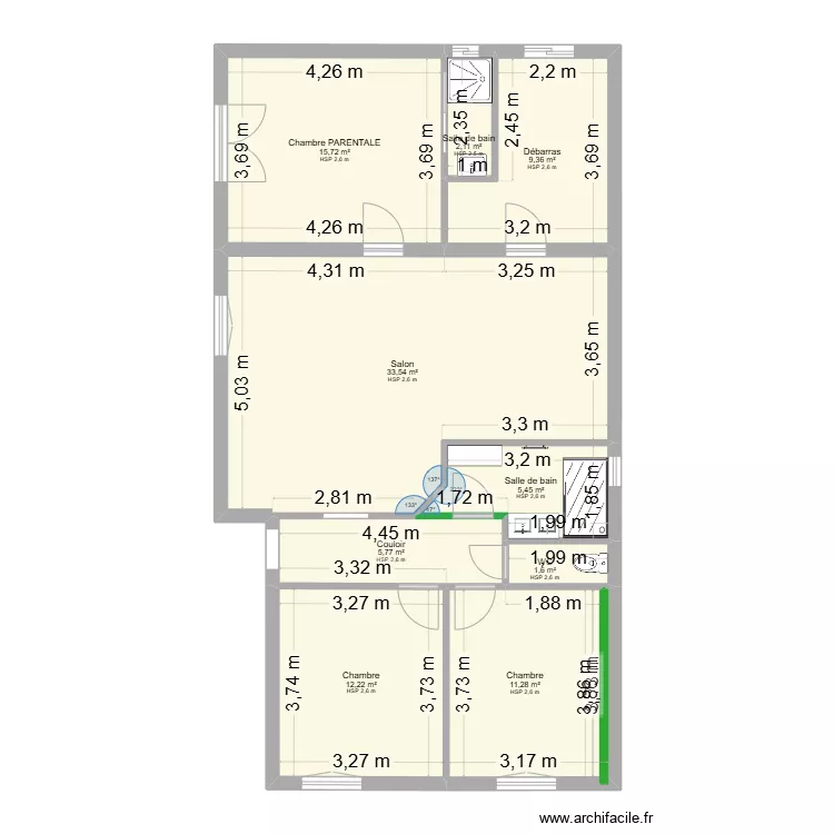 LEBRETON OLIVIER. Plan de 