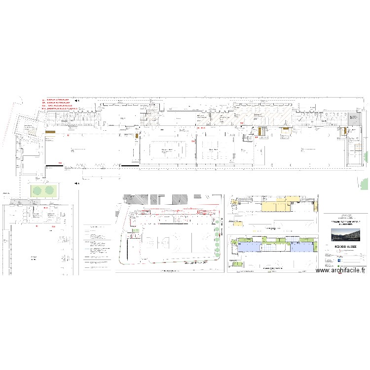 Plan RDC Ecole Jules Ferry Implant. Plan de 0 pièce et 0 m2