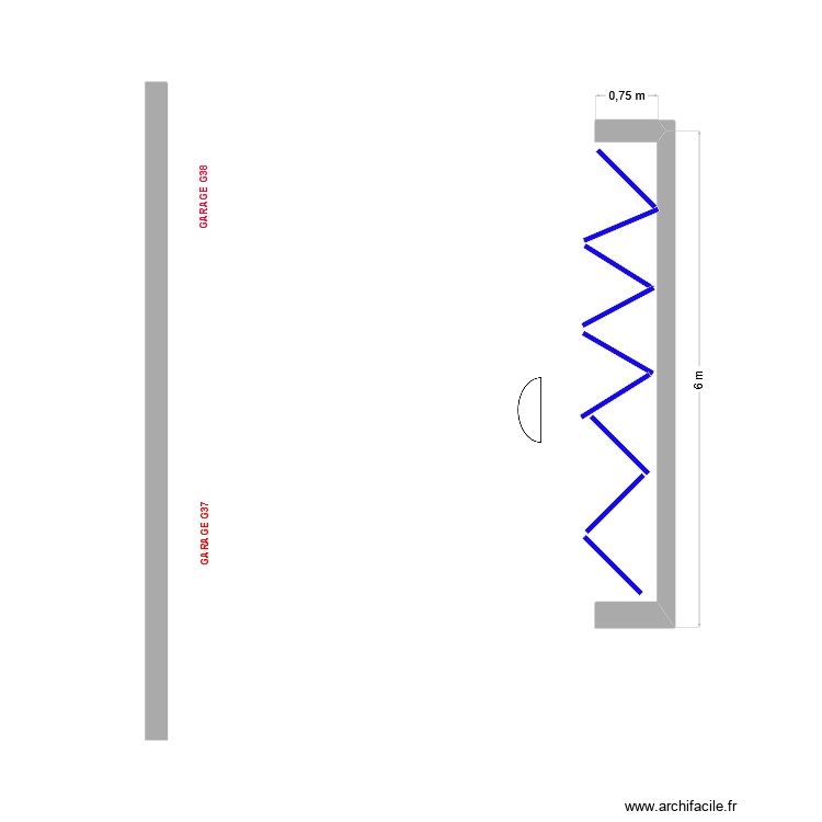 Plan Rack Velo Rack vélo - Plan dessiné par mav230