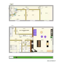 Plan maison bioclimatique