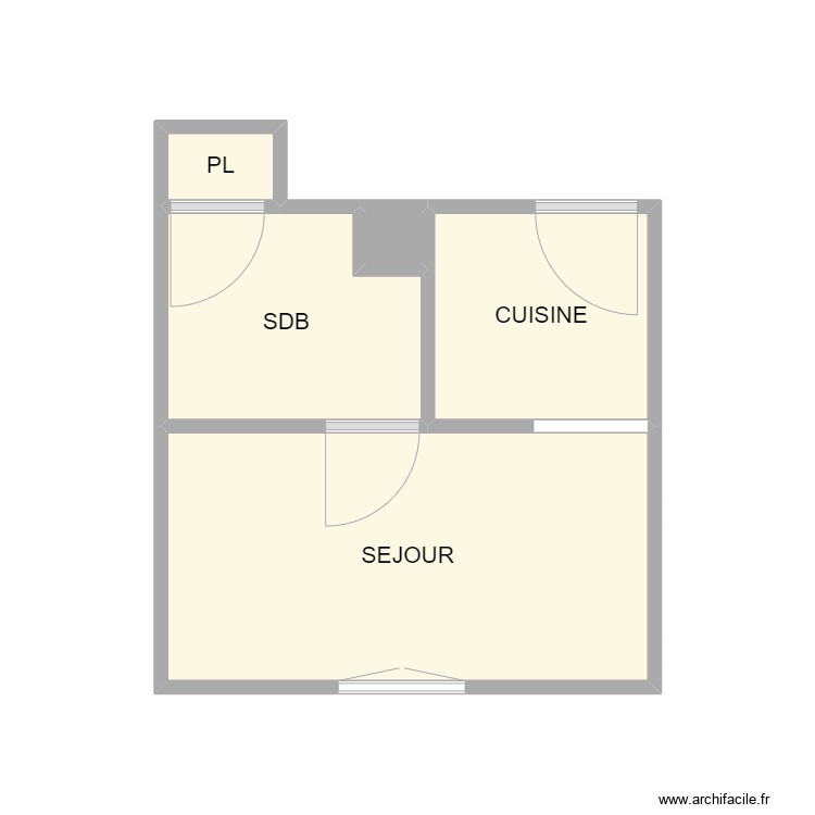 ROUSSY 1 ET. Plan de 0 pièce et 0 m2