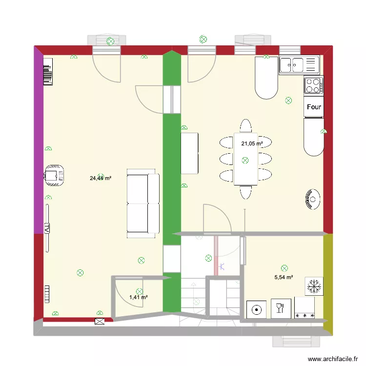 Vernazoubre Version 2.1. Plan de 10  et 102 m²