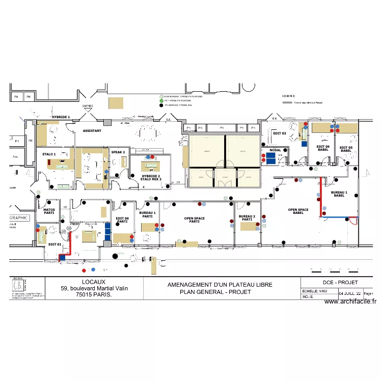 VALIN V27 CLOUNGE 4. Plan de VALIN V27 CLOUNGE 4. Plan de