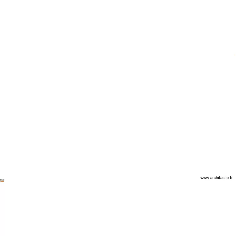 FLO CANON CABANNE. Plan de 3 pièces et 25 m²