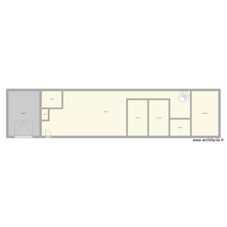 MAISON LONGERE V2. Plan de 