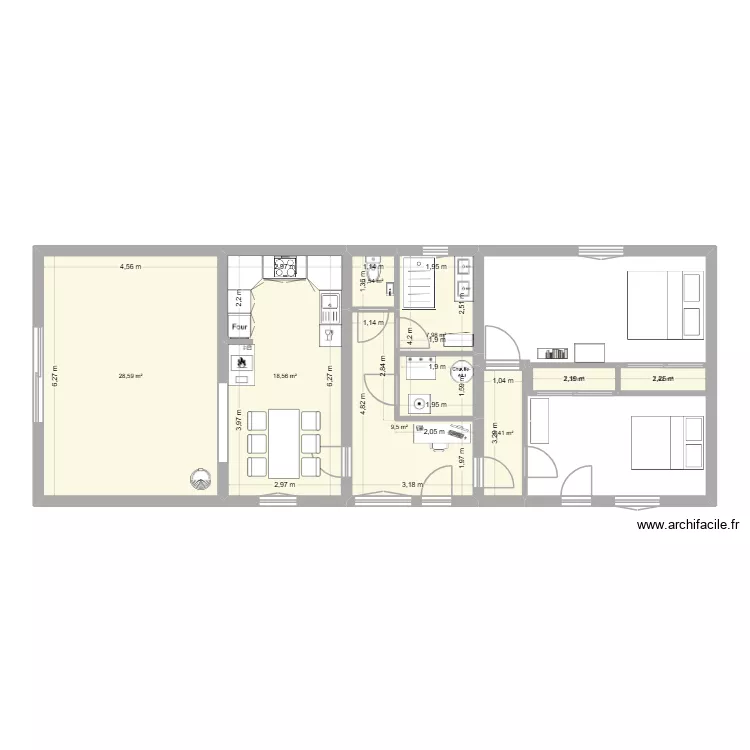 maison svg. Plan de 8 et 71 m² maison svg. Plan de 8 et 71 m²