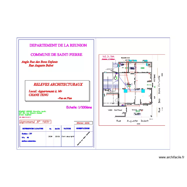 Plan d'implantation GAMBA HOLDING V4. Plan de Plan d'implantation GAMBA HOLDING V4. Plan de