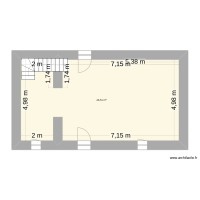 plan de coupe horizontale