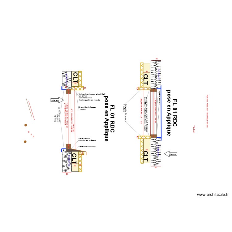 FL 01 RDC. Plan de 0 pièce et 0 m2