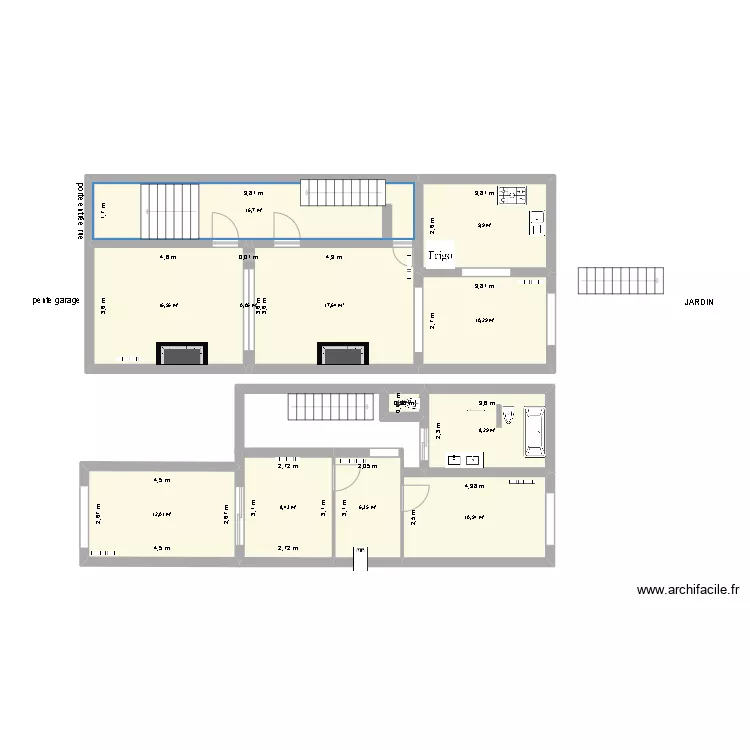 Churchill 82. Plan de 