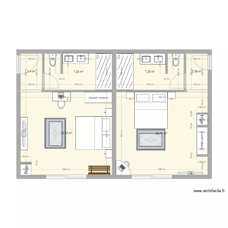 orientation lit. Plan de 