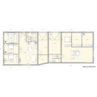 projet maison mitoyenne 3 chambres