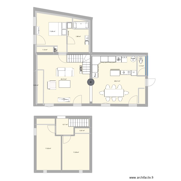 beaumont 4. Plan de 0 pièce et 0 m2