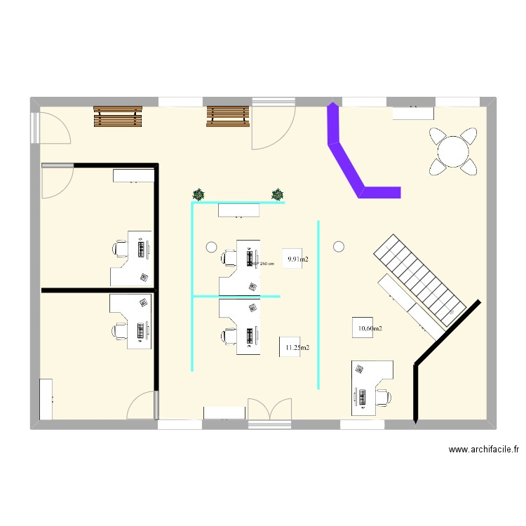 PLAN bureau mairie. Plan de 0 pièce et 0 m2
