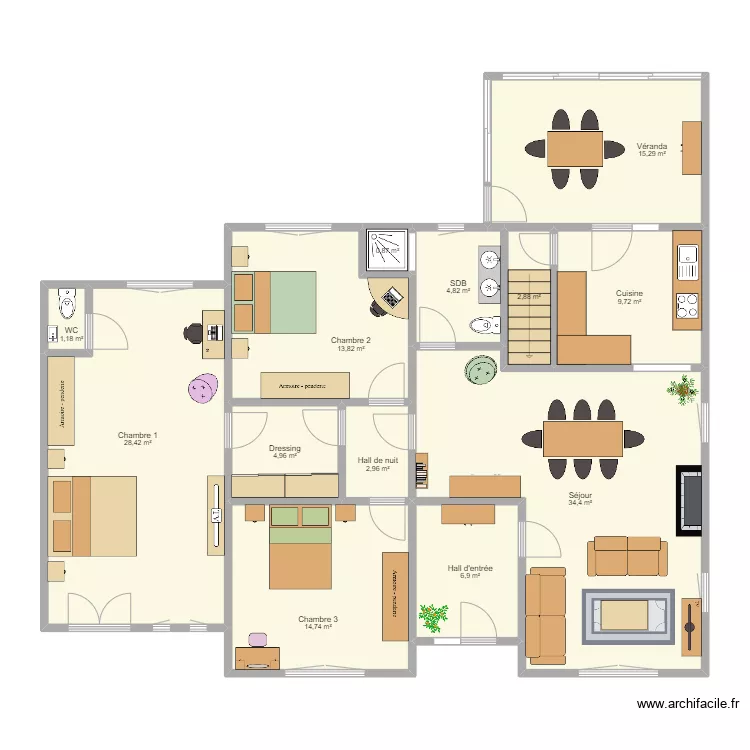 Village. Plan de Village. Plan de