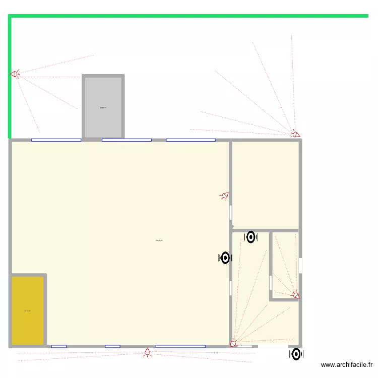 TOP GARAGE MERCIER BULEON. Plan de 
