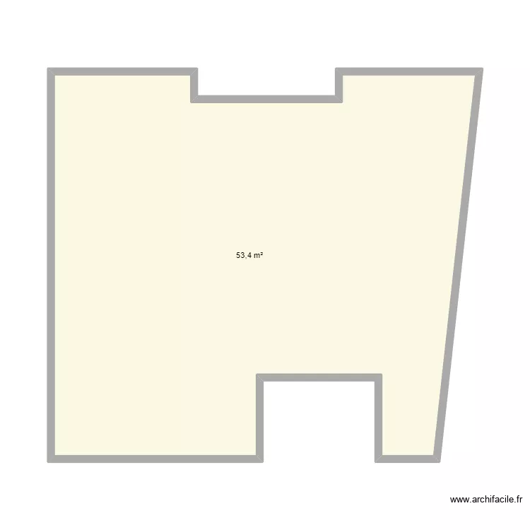 BOULANGERIE SAINT LAURENT DU MEDOC. Plan de 