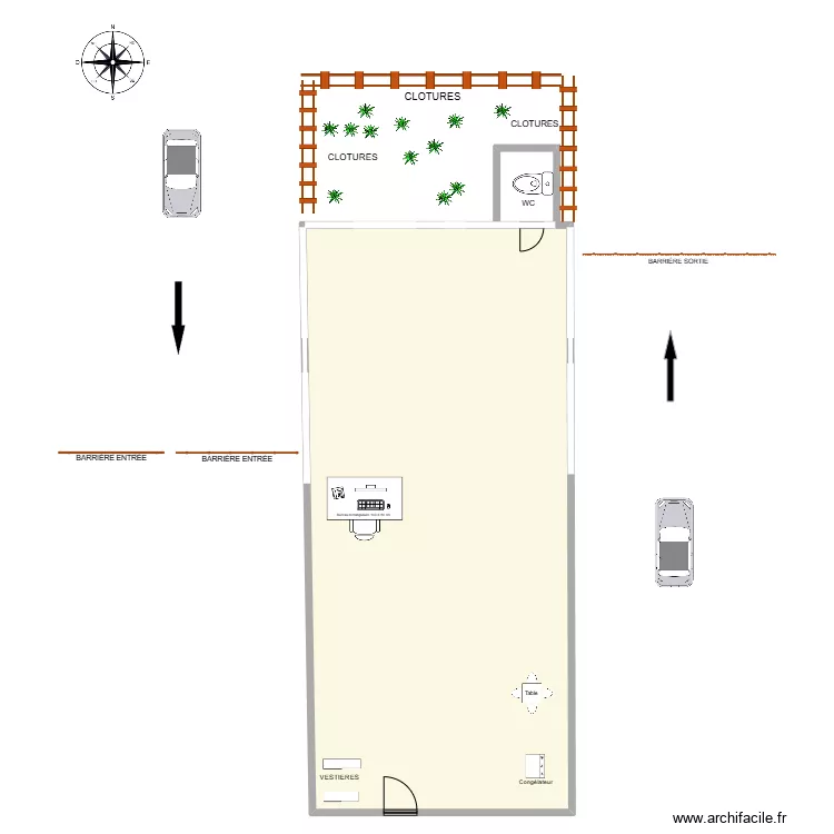 algeco merad. Plan de 