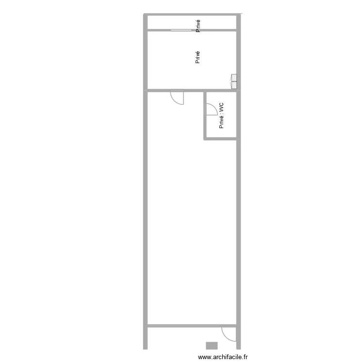 AMAO MARKET : Cheminement interieur vF v2 pour devis. Plan de 1  et 32 m²