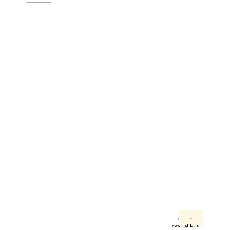 Construction Chippis. Plan de 1 pièce et 90 m2