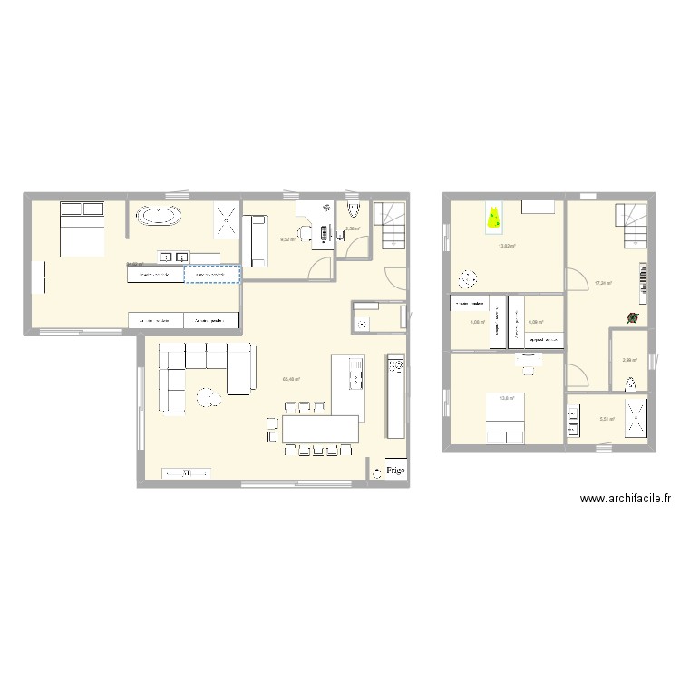 MAISON REVES. Plan de 0 pièce et 0 m2