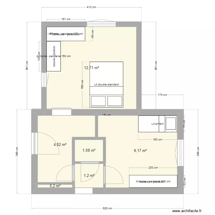 finalisation extension. Plan de 