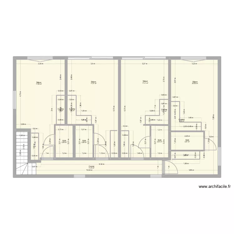 Ploemel 7 lots. Plan de Ploemel 7 lots. Plan de