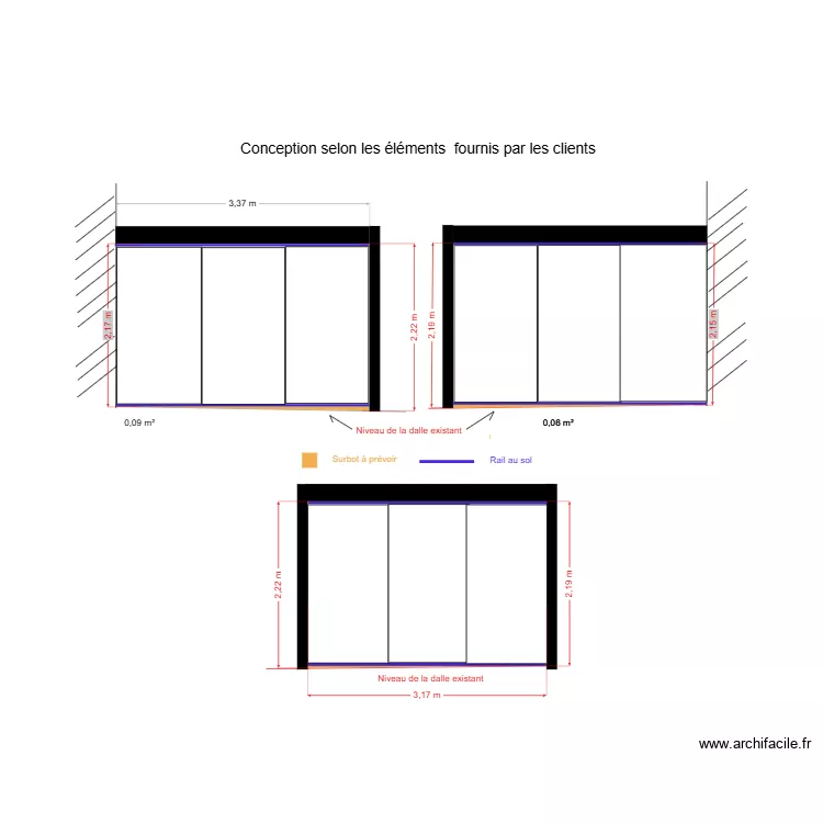 Dutrey - Bures sur Yvette. Plan de 
