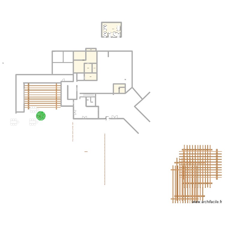 Restau2. Plan de 0 pièce et 0 m2