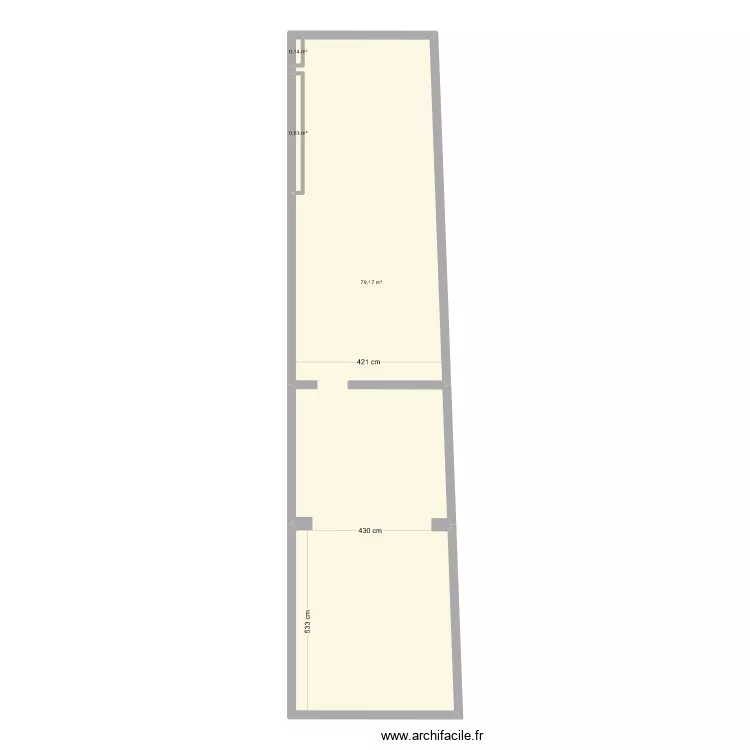 Carrer Grassot 68. Plan de 