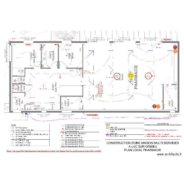 Phcie Saint Luc sur Orbieu . Plan de 0 pièce et 0 m2