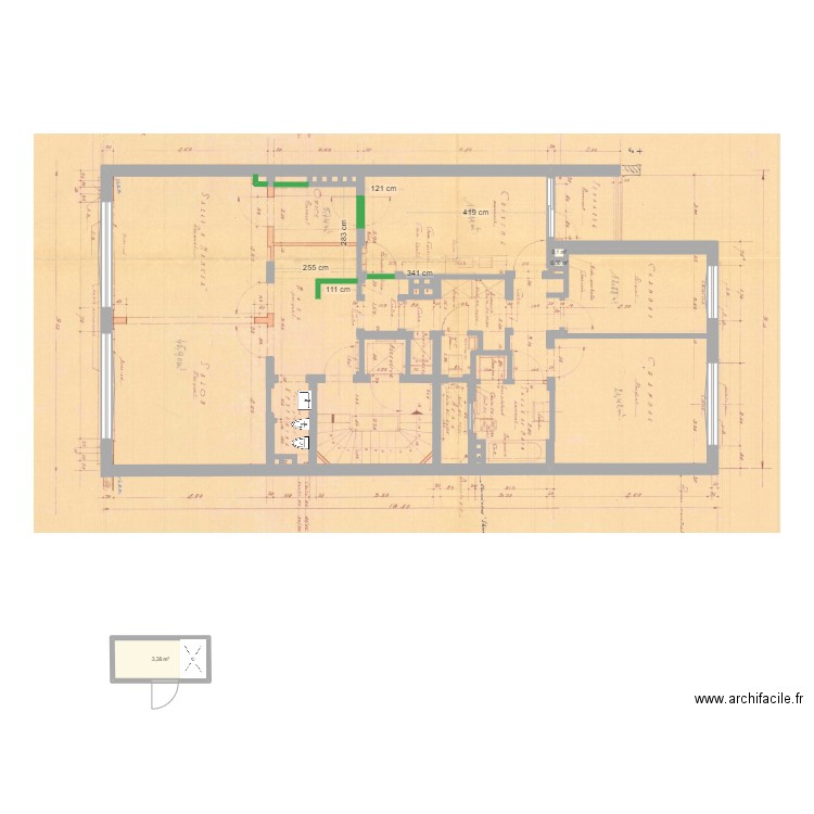 max_origine_Cugina. Plan de 0 pièce et 0 m2