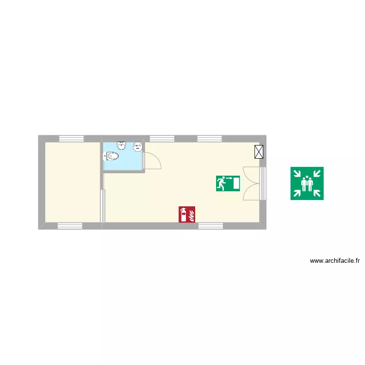 2ème étage. Plan de 2ème étage. Plan de