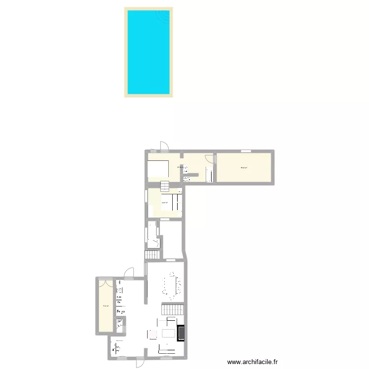 longu&eacute; travaux. Plan de 