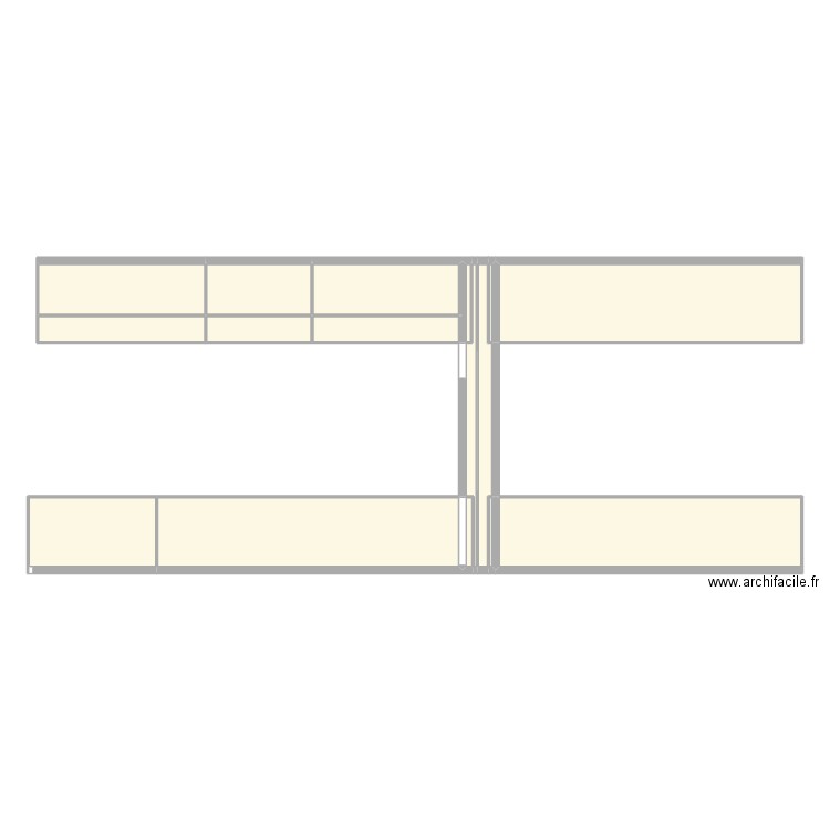 Version théorique +. Plan de 16 pièces et 144 m2