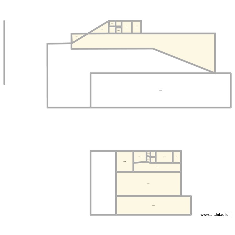 salle de sport 2025. Plan de 19 pièces et 475 m2