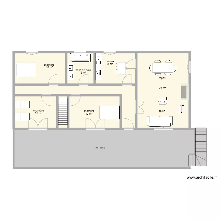 87G6402. Plan de 